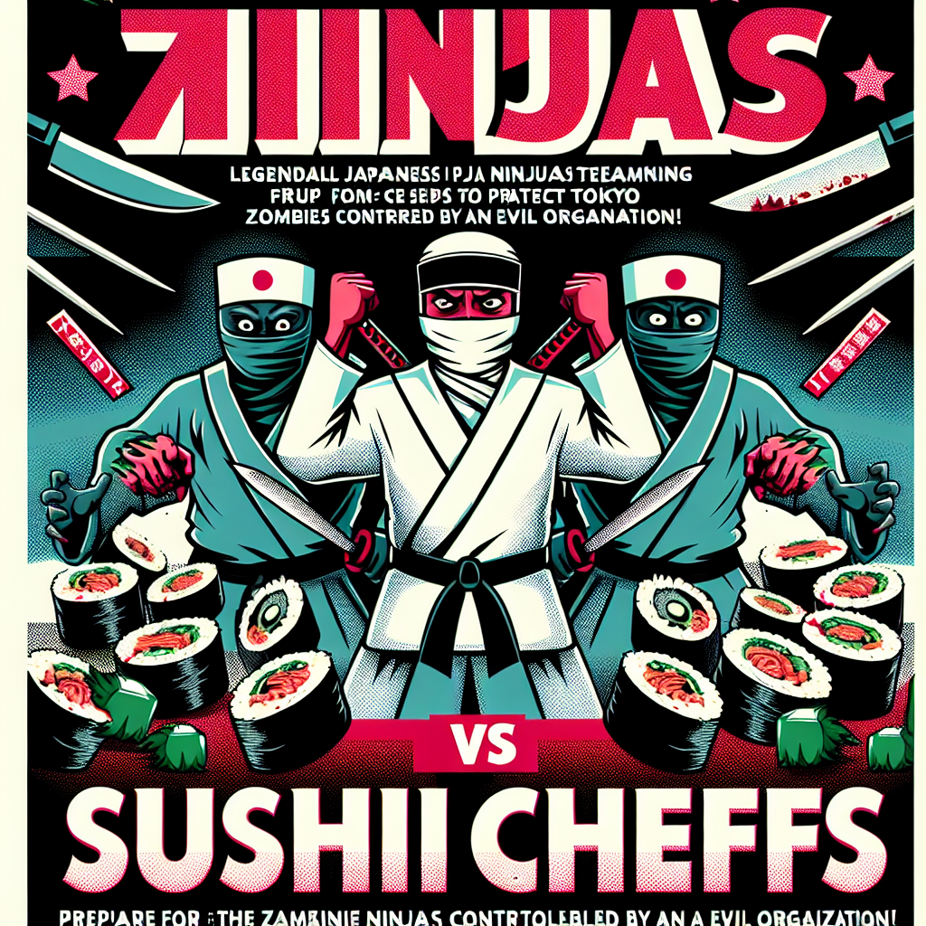 ゾンビ忍者 vs スシシェフ